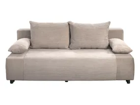 BRW Трехместный диван Gapi раскладной диван с ящиком для хранения велюровый вельвет бежевый, Парос 2/Посо 105/Посо 2 SO3-GAPI-LX_3DL-G2_BD5E01 фото