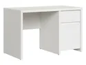 BRW Письменный стол BRW KASPIAN 120х65 см, белый / матовый белый BIU1D1S/120-BI/BIM фото thumb №1