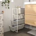 IKEA JONAXEL ЙОНАКСЕЛЬ, каркас, білий, 25x51x70 см 104.299.92 фото thumb №2