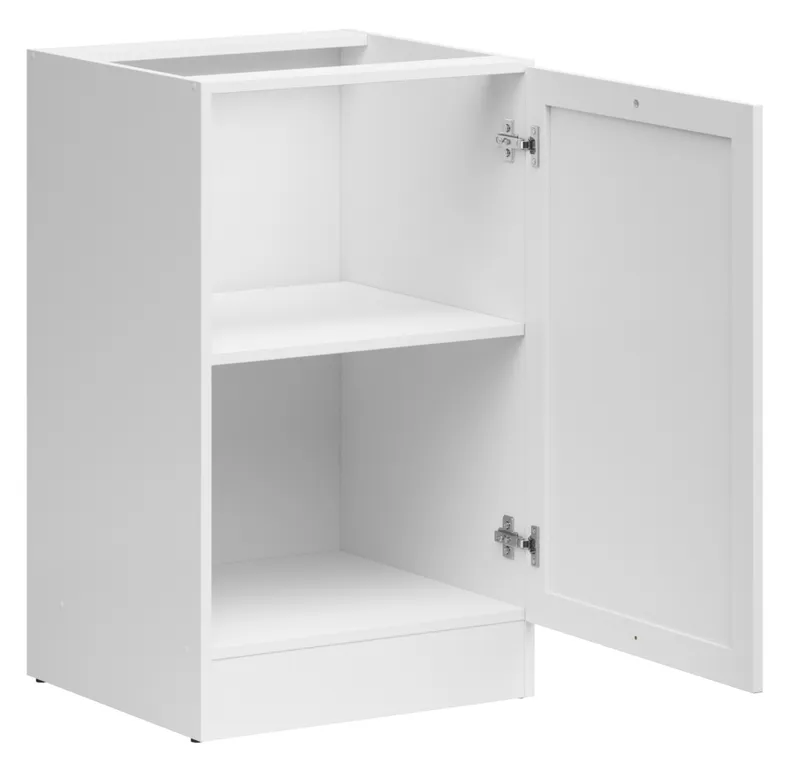 BRW Junona Line базовый шкаф для кухни 50 см правый белый, белый D1D/50/82_P_BBL-BI/BI фото №3