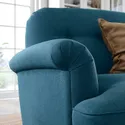 IKEA ESSEBODA ЕССЕБОДА, 3-місний диван, ТАЛЛЬМЮРА / синій береза 694.435.09 фото thumb №4