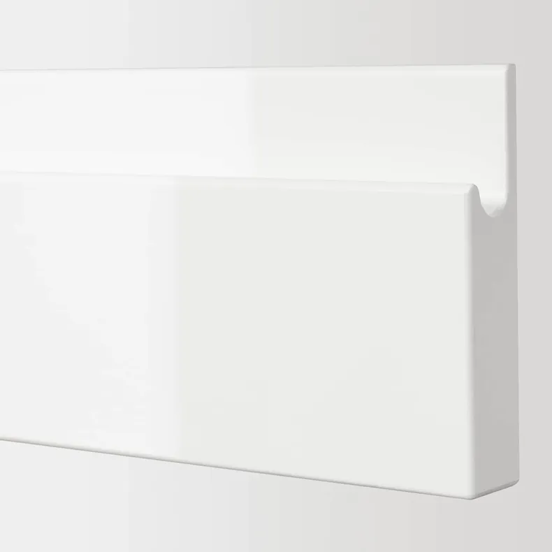 IKEA VOXTORP ВОКСТОРП, фронтальная панель ящика, белый глянец, 40x10 см 103.974.96 фото №2