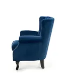 Кресло мягкое HALMAR TITAN темно-синее фото thumb №2
