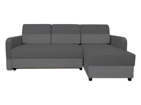 BRW Двухсторонний раскладной угловой диван Ritmo с ящиком для хранения велюр серый, Манила 19 Серый/Онтарио 19 NA-RITMO-LX_2DL.URC-G2_BB880D фото