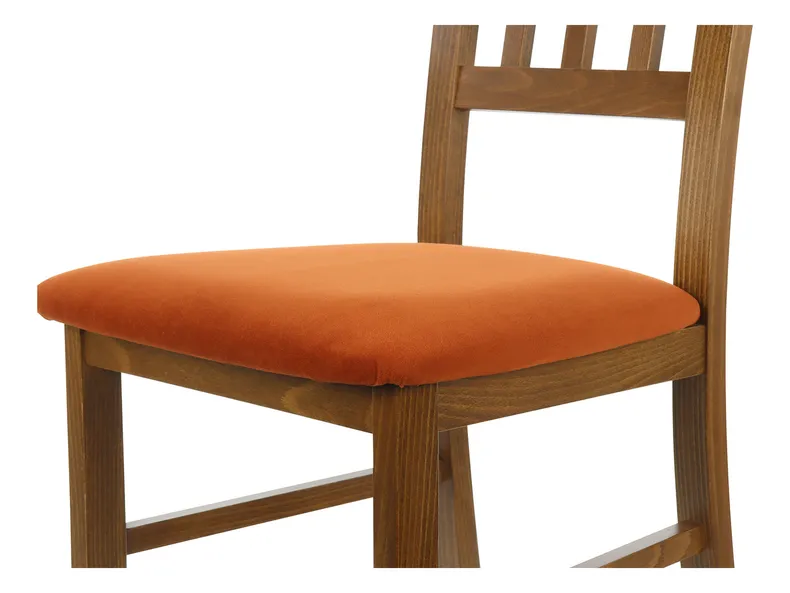 BRW Крісло з велюровою оббивкою Aren помаранчеве TXK_AREN-TX100-1-TRINITY_25_RUST фото №5