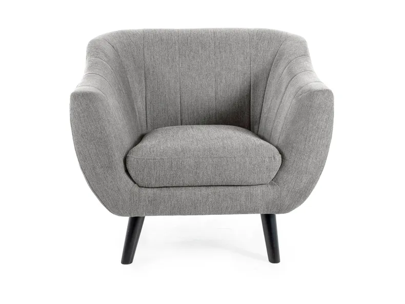 Кресло мягкое SIGNAL ELITE 1 Brego, ткань: серый / венге фото №1