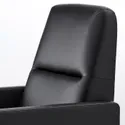 IKEA GISTAD ГІСТАД, крісло розкладне, Бомстад чорний 404.504.25 фото thumb №6