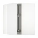 IKEA METOD МЕТОД, углов навесн шкаф с вращающ секцией, белый / Стенсунд белый, 68x80 см 194.092.06 фото thumb №1