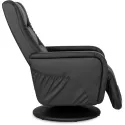 Поворотное массажное кресло MEBEL ELITE SPIKE, экокожа: черный фото thumb №10