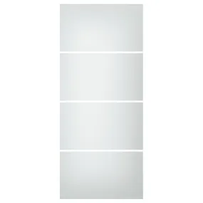 IKEA SVARTISDAL СВАРТІСДАЛЬ, 4 панелі для рами розсувних дверцят, білий під папір, 100x236 см 604.735.72 фото