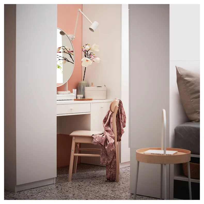 IKEA SYVDE СЮВДЕ, туалетний столик, білий, 100x48 см 804.307.46 фото №2