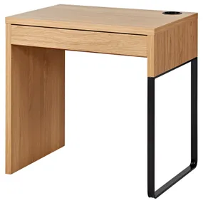 IKEA MICKE МІККЕ, письмовий стіл, під дуб, 73x50 см 203.517.42 фото