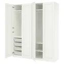 IKEA PAX ПАКС / GULLABERG ГУЛЛАБЕРГ, гардероб, комбинация, белый/белый, 200x60x236 см 795.636.81 фото thumb №1