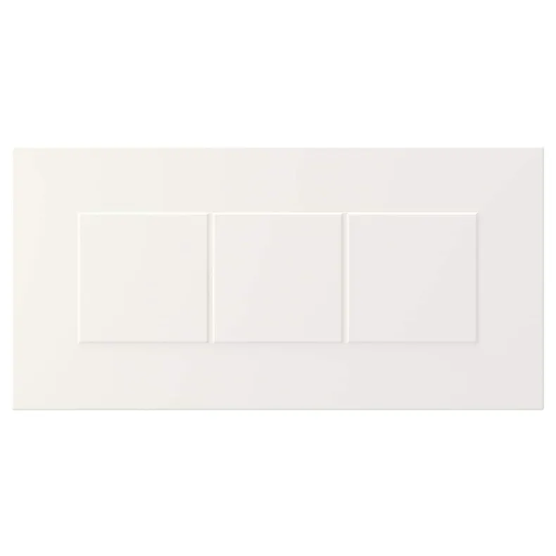 IKEA STENSUND СТЕНСУНД, фронтальная панель ящика, белый, 40x20 см 104.505.73 фото №1