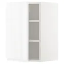 IKEA METOD МЕТОД, шафа навісна із полицями, білий / ВОКСТОРП глянцевий / білий, 40x60 см 094.640.00 фото thumb №1