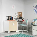 IKEA SMÅSTAD СМОСТАД / PLATSA ПЛАТСА, шафа, білий береза / з 1 полицею, 60x57x63 см 793.897.95 фото thumb №6