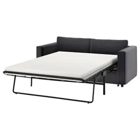 IKEA VIMLE ВИМЛЕ, 2-местный диван-кровать, Джупарп темно-серый 995.372.57 фото