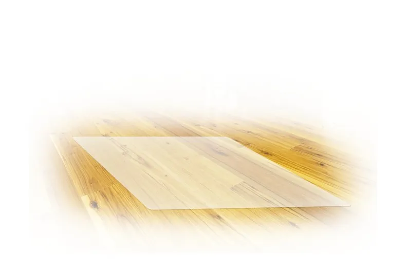 Захисний килимок на підлогу/під крісло HALMAR 80X100 см, поліпропіленовий, колір : прозорий фото №1
