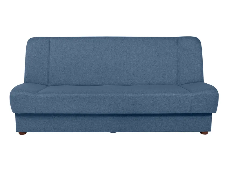 BRW Трехместный диван-кровать Lami с бархатным ящиком для хранения синий, Ривьера 74 WE-LAMI-3K-G2_BACBFD фото №1