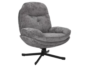 Кресло мягкое поворотное SIGNAL HARPER, ткань: серый фото