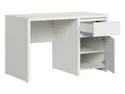 BRW Письменный стол BRW KASPIAN 120х65 см, белый / матовый белый BIU1D1S/120-BI/BIM фото thumb №3