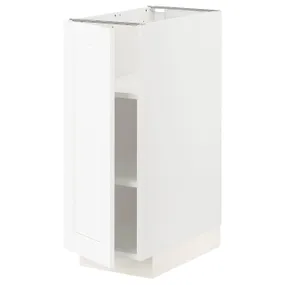 IKEA METOD МЕТОД, підлогова шафа з полицями, білий Енкопінг / білий імітація дерева, 30x60 см 894.733.69 фото