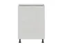 BRW Базовый шкаф для кухни Sole 60 см правый светло-серый глянец, альпийский белый/светло-серый глянец FH_D_60/82_P-BAL/XRAL7047 фото