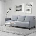 IKEA ANGERSBY АНГЕРСБЮ, 3-місний диван, Книза світло-сірий 904.990.66 фото thumb №2