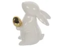 BRW Декоративна фігурка BRW Кролик, кераміка (12,5 см) 084826 фото thumb №3