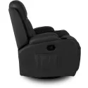 Массажное кресло MEBEL ELITE BOX, экокожа: черный фото thumb №11