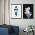 IKEA BILD БИЛЬД, постер, в синем, 50x70 см 505.462.44 фото thumb №2