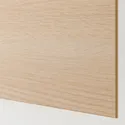 IKEA MEHAMN МЕХАМН, 4 панелі для рами розсувних дверцят, під білений дуб/білий, 75x236 см 404.211.88 фото thumb №3
