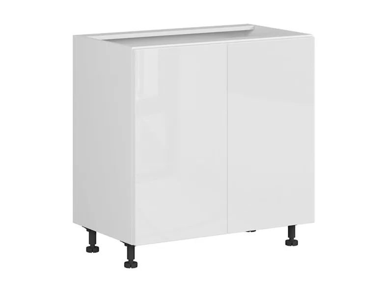 BRW Базовый шкаф для кухни Top Line 80 см двухдверный белый глянец, альпийский белый/глянцевый белый TV_D_80/82_L/P-BAL/BIP фото №2