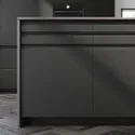 IKEA UPPLÖV УППЛЁВ, фронтальная панель ящика, Матовый антрацит, 40x20 см 805.267.77 фото thumb №3