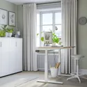 IKEA MITTZON МИТТЗОН, стол / трансф, электрический окл дуб / белый, 120x60 см 895.268.53 фото thumb №6