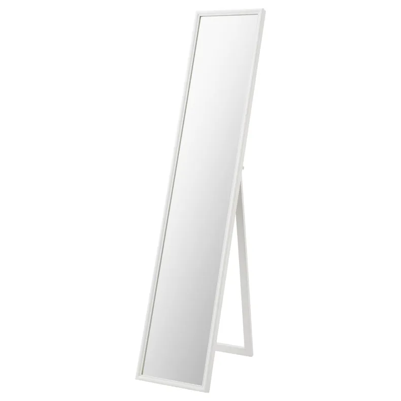 IKEA FLAKNAN ФЛАКНАН, дзеркало підлогове, білий, 30x150 см 403.415.68 фото №1