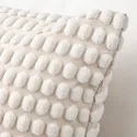 IKEA SVARTPOPPEL СВАРТПОППЕЛ, чохол на подушку, кремово-білий, 50x50 см 605.430.04 фото thumb №3
