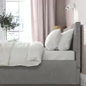 IKEA SKARVLO СКАРВЛО, ліжко з підіймальним механізмом, сірий, 160x200 см 505.560.87 фото thumb №4