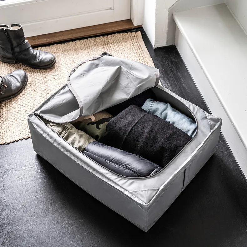 IKEA SKUBB СКУББ, сумка для хранения, тёмно-серый, 44x55x19 см 203.999.99 фото №3