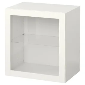 IKEA BESTÅ БЕСТО, комбинация настенных шкафов, белый / Синдвик белый, 60x42x64 см 194.320.56 фото