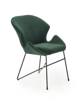 Кухонний стілець HALMAR K458 темно-зелений (1шт=1шт) фото