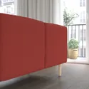 IKEA LILLEHEM ЛИЛЛЕХЕМ, 2-местный модуль, Окрашенное в коричнево-красный цвет дерево 095.359.98 фото thumb №3