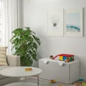 IKEA SMÅSTAD СМОСТАД, лавка з відділенн для зберіг іграш, білий/сірий, 90x52x48 см 893.891.58 фото thumb №7