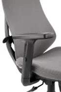 Крісло комп'ютерне офісне обертове HALMAR RUBIO сірий/чорний фото thumb №2