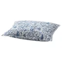 IKEA RODGERSIA РОДГЕРСИЯ, наволочка, синий/белый, 50x60 см 905.897.93 фото thumb №1