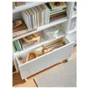 IKEA BILLY БИЛЛИ, ящик, белый / колёса, 80x28x43 см 205.216.93 фото thumb №4