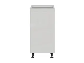 BRW Базовый шкаф для кухни Sole 40 см левый светло-серый глянец, альпийский белый/светло-серый глянец FH_D_40/82_L-BAL/XRAL7047 фото