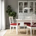 IKEA MALINDA МАЛІНДА, подушка на стілець, темно-червоний, 40/35x38x7 см 105.728.00 фото thumb №2