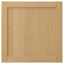 IKEA FORSBACKA ФОРСБАККА, дверь, дуб, 60x60 см 905.652.40 фото thumb №1