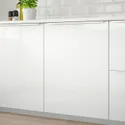 IKEA RINGHULT РІНГХУЛЬТ, дверцята, глянцевий білий, 40x100 см 802.050.93 фото thumb №3